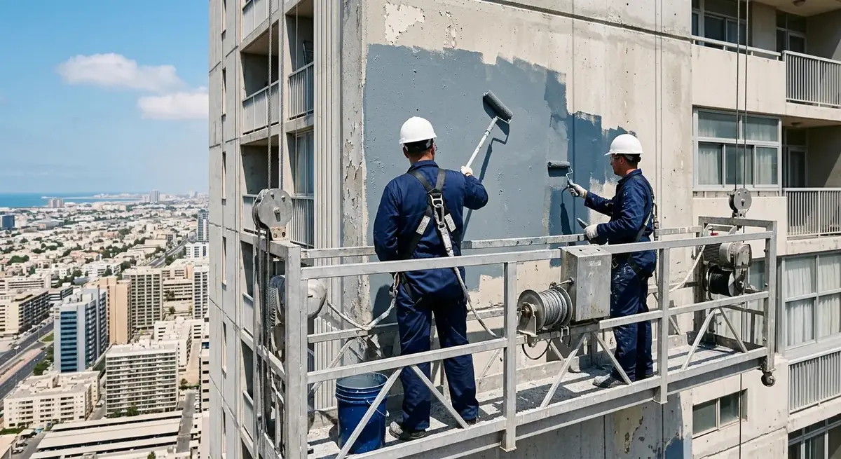 Mantenimiento de fachada en edificio de Panamá – Mantenimiento de PH, Edificios e Instalaciones en Panamá